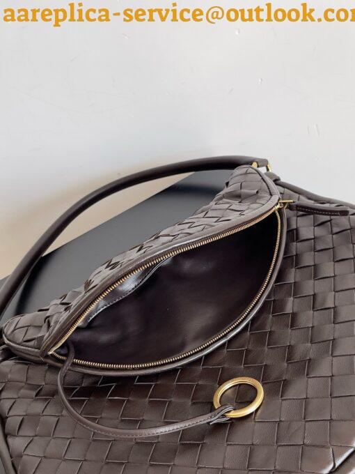 Replica Bottega Veneta Gemelli Medium Bag in Fondant Intrecciato Lambskin 10