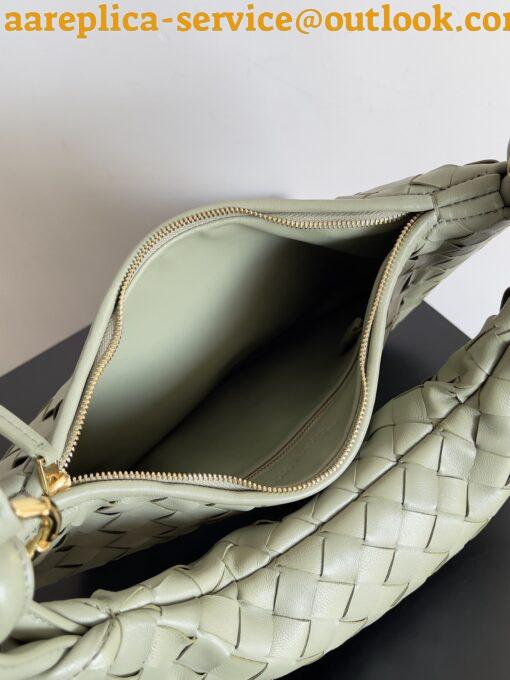 Replica Bottega Veneta Gemelli Medium Bag in Travertine Intrecciato Lambskin 21