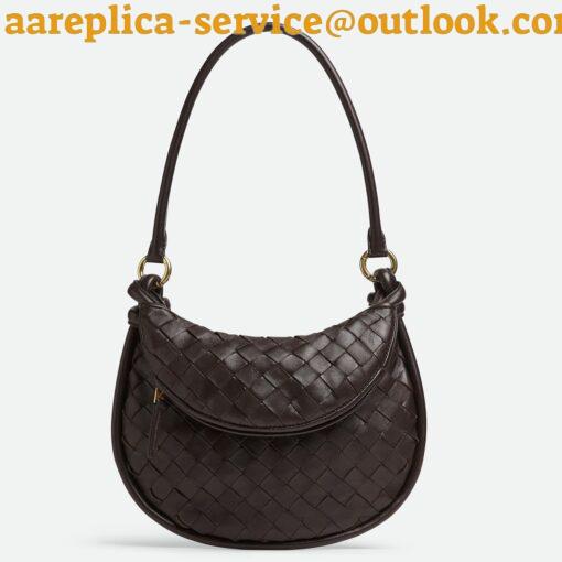 Replica Bottega Veneta Gemelli Small Bag in Fondant Intrecciato Lambskin