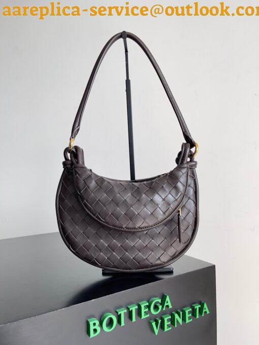 Replica Bottega Veneta Gemelli Small Bag in Fondant Intrecciato Lambskin 3