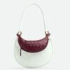 Replica Bottega Veneta Gemelli Small Bag in White Intrecciato Lambskin 22