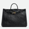 Replica Bottega Veneta Large Andiamo bag In Fondant Intrecciato Lambskin 12