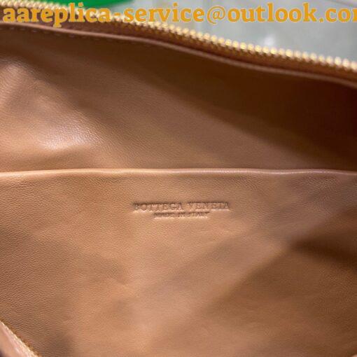 Replica Bottega Veneta Loop Small Bag In Almond Intrecciato Lambskin 11