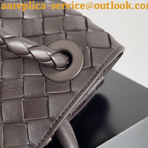 Replica Bottega Veneta Medium Andiamo Bag In Fondant Intrecciato Lambskin 11