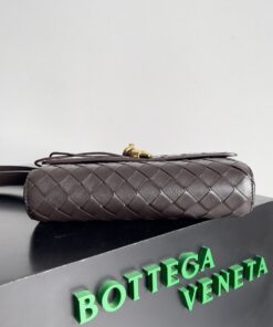 Replica Bottega Veneta Mini Andiamo Cross-Body Bag in Fondant Intrecciato Lambskin 2