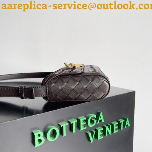 Replica Bottega Veneta Mini Andiamo Cross-Body Bag in Fondant Intrecciato Lambskin 3