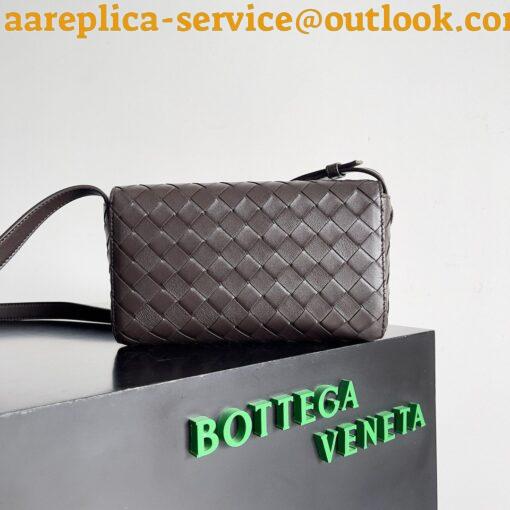 Replica Bottega Veneta Mini Andiamo Cross-Body Bag in Fondant Intrecciato Lambskin 8