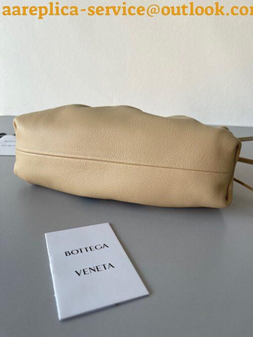 Replica Bottega Veneta Mini Pouch with Strap in Almond Calfskin 3