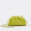 Replica Bottega Veneta Mini Pouch with Strap in Mallard Intrecciato Lambskin 13