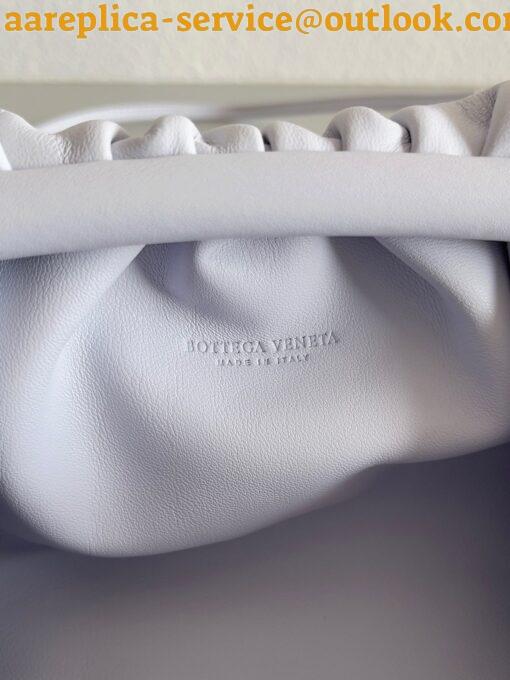 Replica Bottega Veneta Mini Pouch with Strap in Mirth Washed Calfskin 7