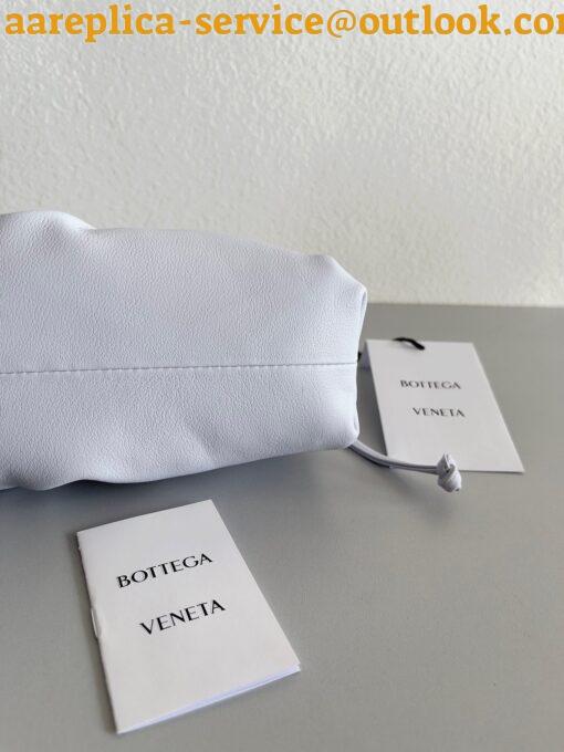 Replica Bottega Veneta Mini Pouch with Strap in Mirth Washed Calfskin 9