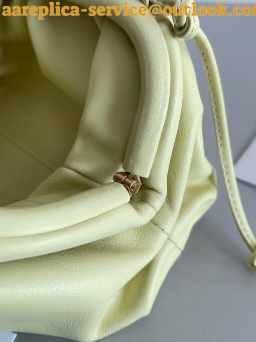 Replica Bottega Veneta Mini Pouch with Strap in Zest Washed Calfskin 4