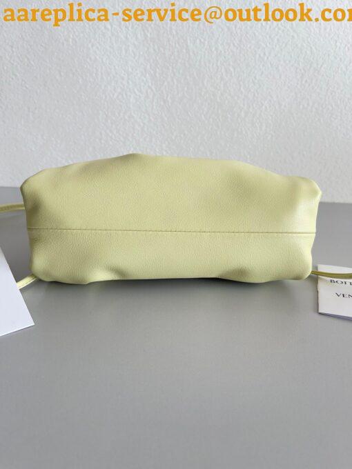 Replica Bottega Veneta Mini Pouch with Strap in Zest Washed Calfskin 5