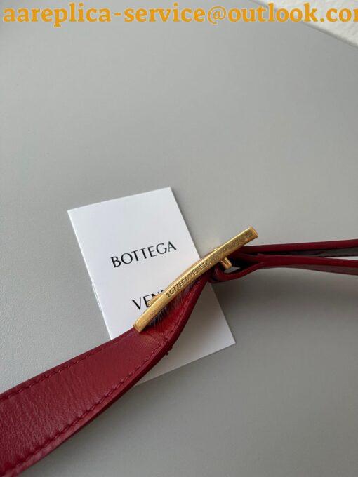 Replica Bottega Veneta Padded Cassette Bag In Dark Red Intrecciato Lambskin 8