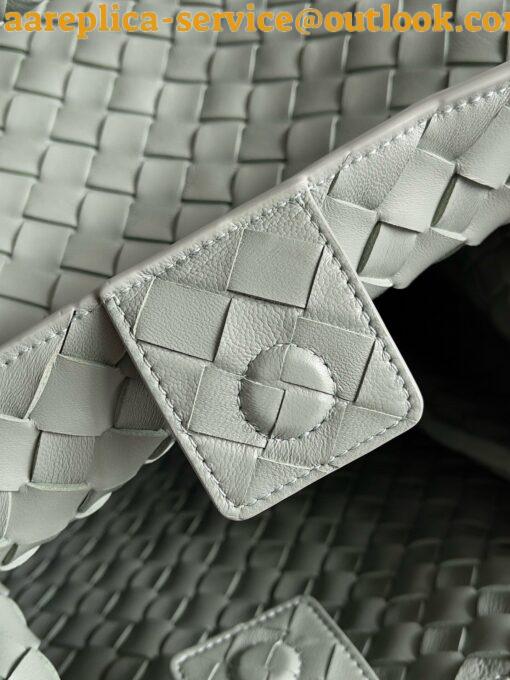 Replica Bottega Veneta Parachute Large Bag in Sauge Intrecciato Lambskin 10