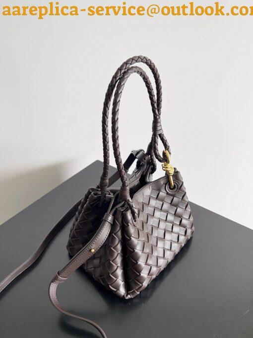 Replica Bottega Veneta Parachute Small Bag in Fondant Intrecciato Lambskin 3