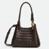 Replica Bottega Veneta Parachute Small Bag in Green Oasis Intrecciato Lambskin 13