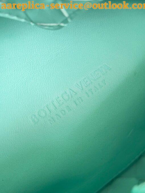 Replica Bottega Veneta Parachute Small Bag in Green Oasis Intrecciato Lambskin 13