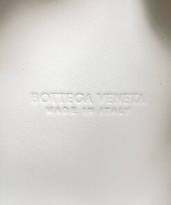 Replica Bottega Veneta Parachute Small Bag in White Intrecciato Lambskin 2