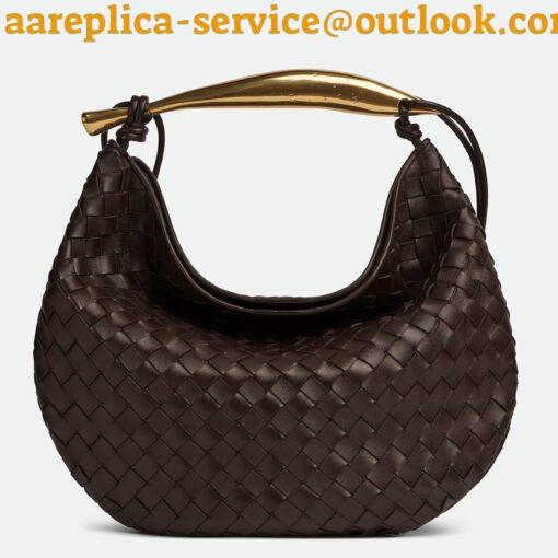 Replica Bottega Veneta Sardine Medium Bag in Fondant Intrecciato Lambskin