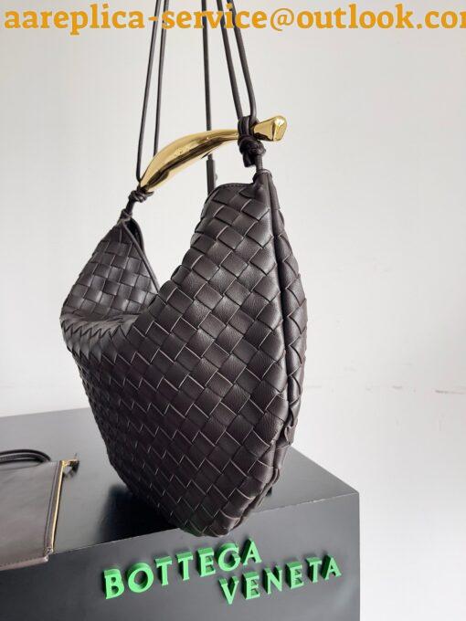 Replica Bottega Veneta Sardine Medium Bag in Fondant Intrecciato Lambskin 4