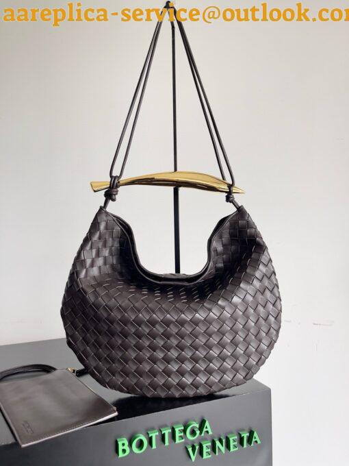 Replica Bottega Veneta Sardine Medium Bag in Fondant Intrecciato Lambskin 5