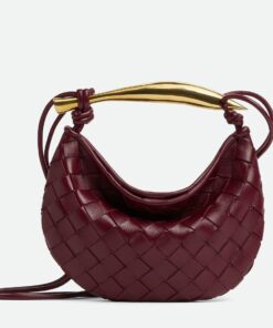 Replica Bottega Veneta Sardine Mini Bag In Barolo Intrecciato Lambskin 2