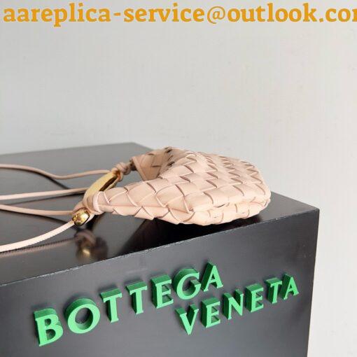 Replica Bottega Veneta Sardine Mini Bag in Lotus Intrecciato Lambskin 15