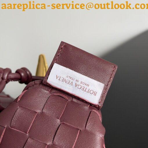 Replica Bottega Veneta Sardine Small Bag In Barolo Intrecciato Lambskin 10