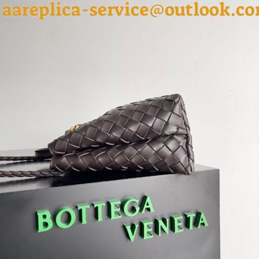 Replica Bottega Veneta Andiamo Small East/West Bag In Fondant Intrecciato Lambskin 12