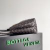 Replica Bottega Veneta Andiamo Small East/West Bag In Black Intrecciato Lambskin 13