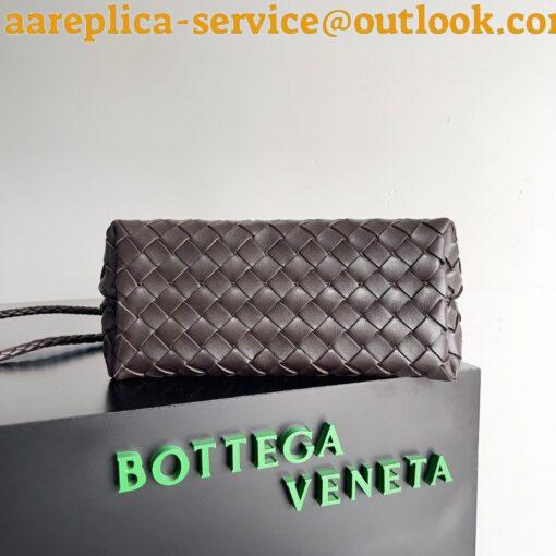 Replica Bottega Veneta Andiamo Small East/West Bag In Fondant Intrecciato Lambskin 15