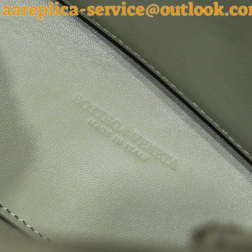 Replica Bottega Veneta Small Andiamo Bag In Travertine Intrecciato Lambskin 9