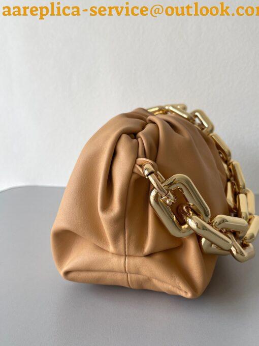 Replica Bottega Veneta The Chain Pouch Bag In Almond Calfskin 4