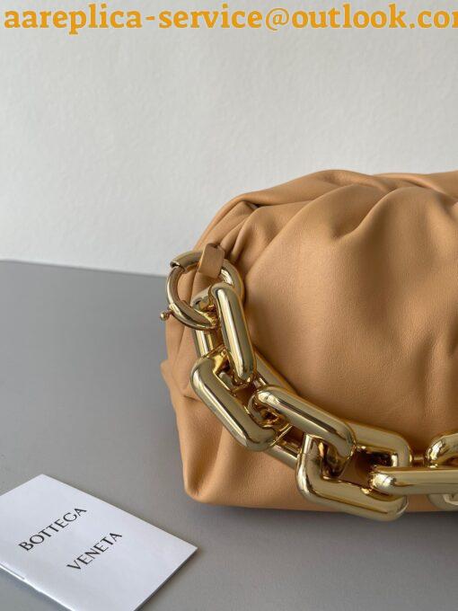 Replica Bottega Veneta The Chain Pouch Bag In Almond Calfskin 5