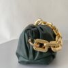 Replica Bottega Veneta The Chain Pouch Bag In Teak Calfskin 13