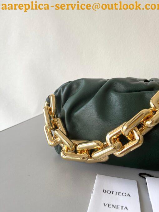 Replica Bottega Veneta The Chain Pouch Bag In Raintree Calfskin 5