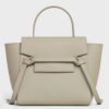 Replica Celine Belt Nano Bag In Celadon Grained Calfskin 12