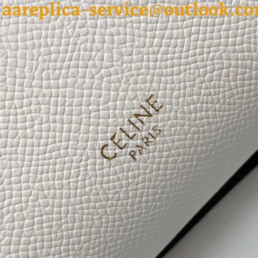 Replica Celine Belt Nano Bag In Pale Pink Grained Calfskin 4