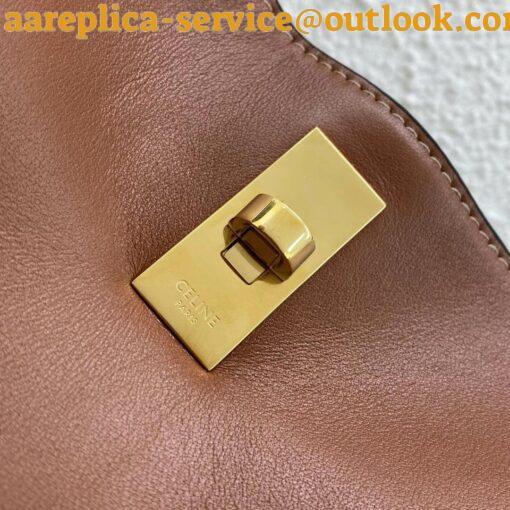 Replica Celine Bucket 16 Bag In Brown Smooth Calfskin 25