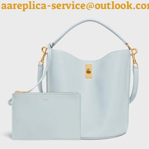 Replica Celine Bucket 16 Bag In Mineral Smooth Calfskin