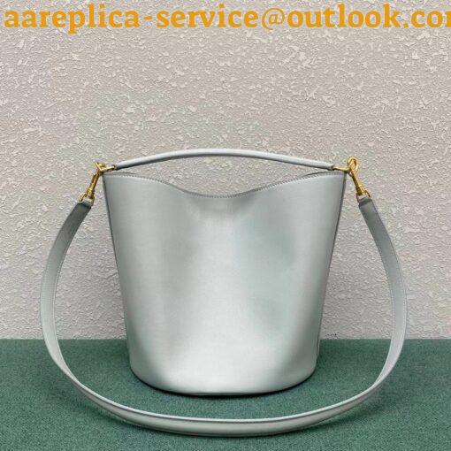 Replica Celine Bucket 16 Bag In Mineral Smooth Calfskin 5