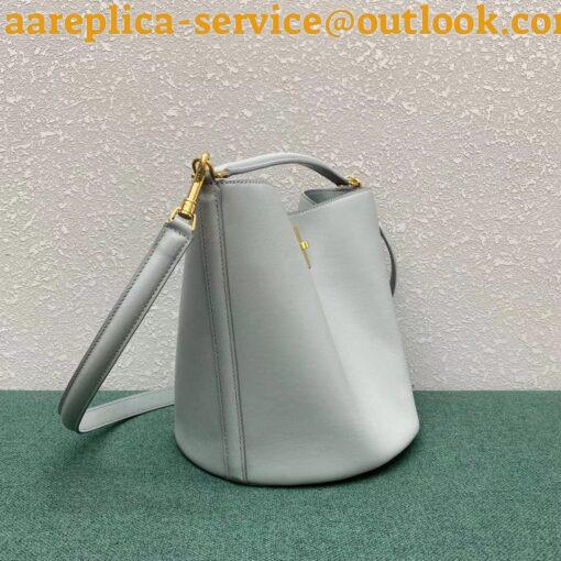 Replica Celine Bucket 16 Bag In Mineral Smooth Calfskin 7