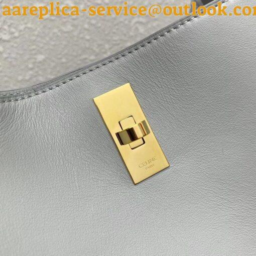 Replica Celine Bucket 16 Bag In Mineral Smooth Calfskin 10