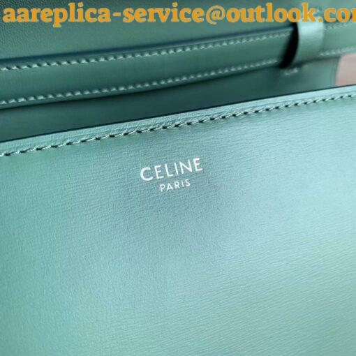 Replica Celine Classic Box Medium Bag In Celadon Box Calfskin 7