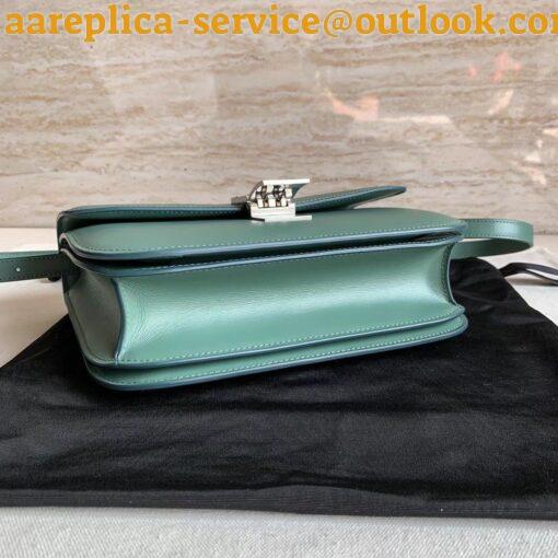 Replica Celine Classic Box Medium Bag In Celadon Box Calfskin 11