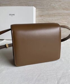 Replica Celine Classic Box Small Bag In Camel Box Calfskin