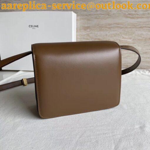 Replica Celine Classic Box Small Bag In Camel Box Calfskin