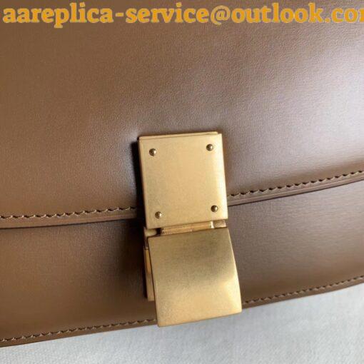 Replica Celine Classic Box Small Bag In Camel Box Calfskin 8