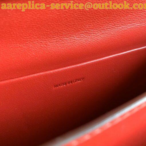 Replica Celine Classic Box Teen Bag In Red Box Calfskin 12